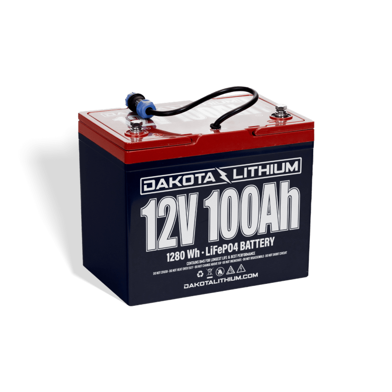 12v 100Ah Deep Cycle LiFePO4 Battery with CAN Bus